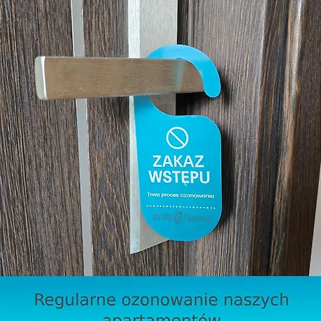 Nowy Bielikowka Z Prywatnym Ogrodzonym Tarasem W Willi Sowiej Lägenhet